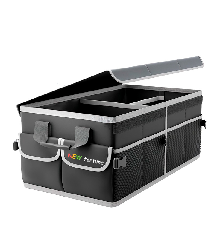 H-09 Geantă de depozitare pliabilă pentru portbagaj, durabilă, cu mai multe compartimente