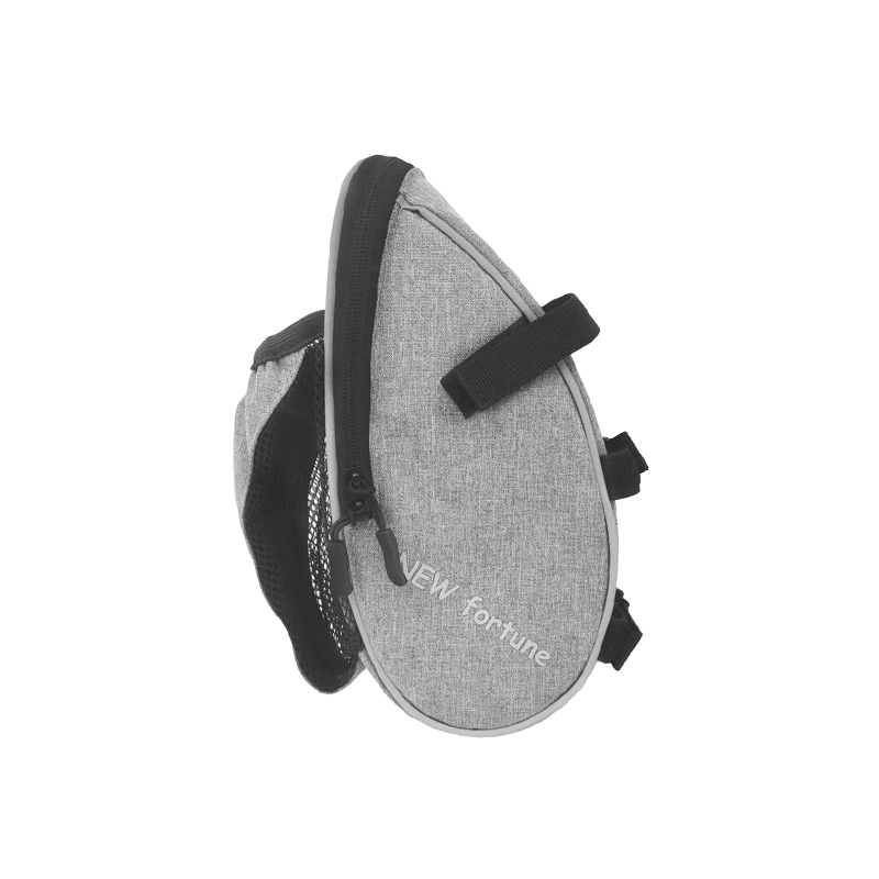 BI-04 Geantă de șa pentru bicicletă, geantă de șa cu geantă pentru ceașcă de apă