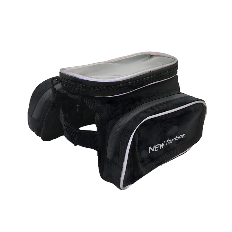 BI-08 Pachet de cadru pentru biciclete de munte, rezistent la apa, negru